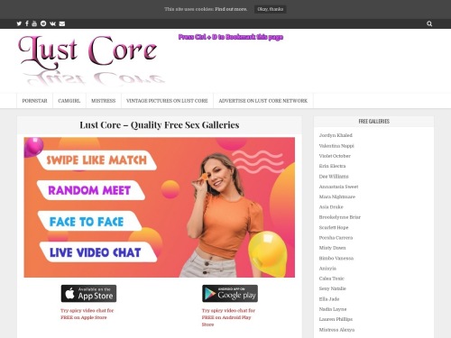 A Review Screenshot of Lust Core